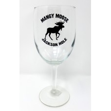 Wine Goblet Mangy  Moose